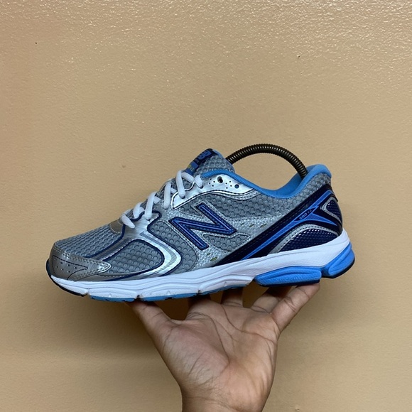 New Balance 580 V2 Running Sneakers “Grey Blue White” - Picture 6 of 17